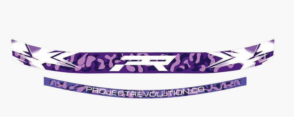 Project Revolution visor sticker